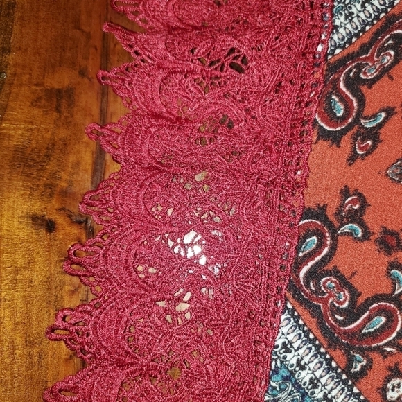 𝅺Charlotte Russe Fringe side top XS - Picture 6 of 11